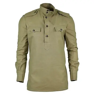 $26.48 • Buy Original Bulgarian Army Olive Khaki Shirt Jacket Combat Military Long Sleeve
