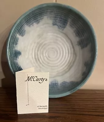 McCarty’s Pottery Jade 7.5” Bowl GENUINE- 1st Quality • $155