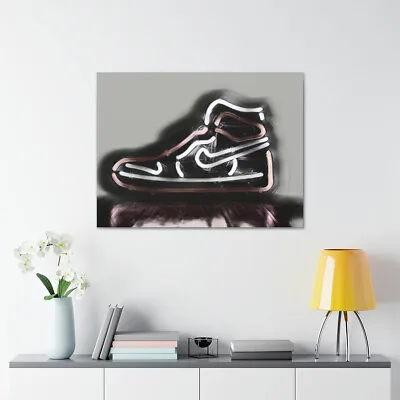 Air Jordan: Crush - Canvas Prints Photo To Canvas Michael Jordan Wall Art • $41.87