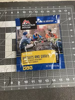 Mountain House Freeze Dried Food Pouches MRE Biscuits And Gravy • $10