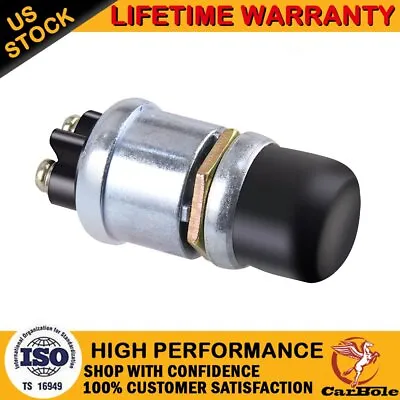 50A Push Button Momentary Starter Ignition Switch On-Off SPST 12V DC For Marine • $6.99