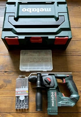 £55.50 • Buy Metabo BH 18 LTX BL 16 18V Cordless SDS+ Rotary Hammer Drill With MetaBOX