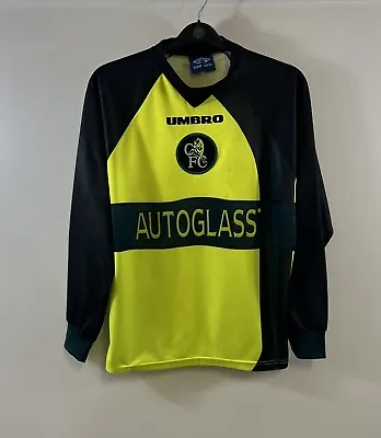 Chelsea GK Football Shirt 1997/98 Adults Medium Umbro B931 • £119.99