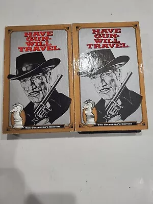 Have Gun Will Travel Collectors Edition VHS Tapes Lot X2 • $6