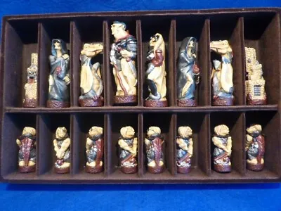 Studio Anne Carlton SAC Chess Set - A162 Warlords (PAINTED) • £120