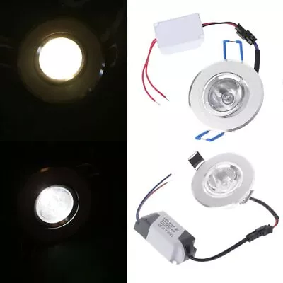 1W LED Lights 85-265V Cabinet Mini Downlight Ceiling Lamp • $17.44