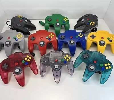 Nintendo 64 Controllers N64 Official OEM Original Authentic NUS-005 • $18.89