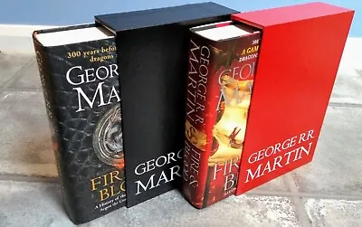 £799 • Buy SIGNED Fire & Blood First Edition 1st Print George RR Martin House Of The Dragon