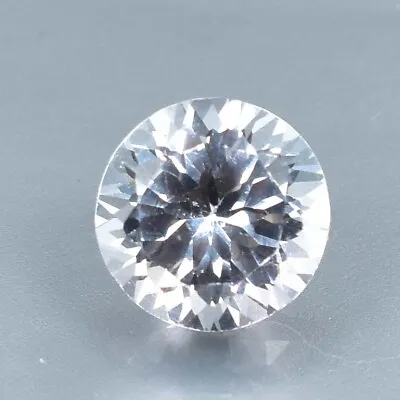 Flawless 6.05 Ct Natural White Montana Sapphire Round Cut Gem GIT Certified AAA+ • $15.26