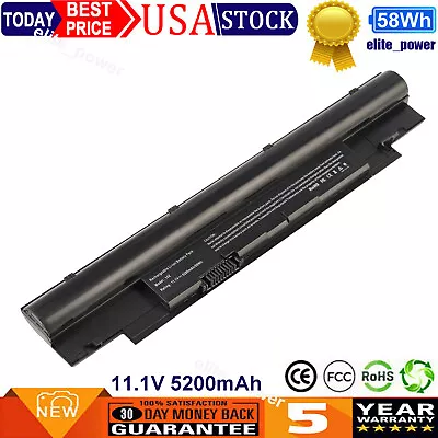 268X5 Battery For Dell Inspiron N311z N13z N411z N14z H2XW1 JD41Y Vostro V131 US • $14.99