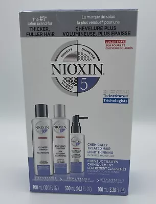 Nioxin System 5 Set Kit Cleanser Shampoo Scalp Therapy Conditioner 10.1 • $26.50