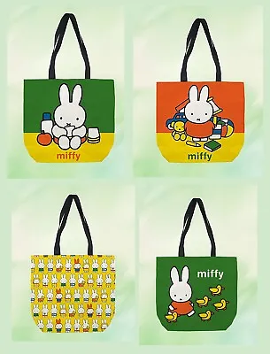 Bright Fun Miffy Rabbit Waterproof Lightweight Tote Shopper Bags In Many Designs • £8.95