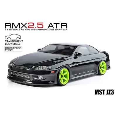 MST 1/10 RMX 2.5 JZ3 Clear Body Brushed RWD RTR Drift RC Car EP W/Radio #531901C • $257.77