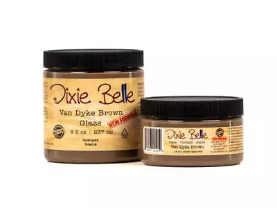 Van Dyke Brown | Glaze | Dixie Belle Paint Co. • $11.95