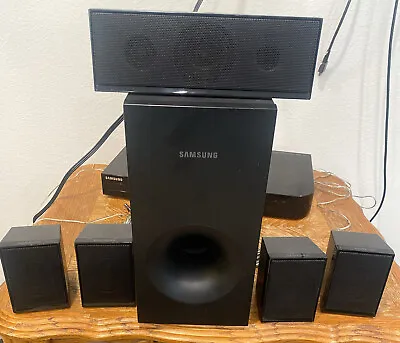 Samsung PS-EW1-2 Subwoofer System With 5 Speakers WORKING • $39.99