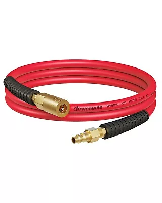 DEWENWILS 1/4In X 6FT Hybrid Air Hose 300 PSI Flexible Kink Resistant Air Hose • $19.54