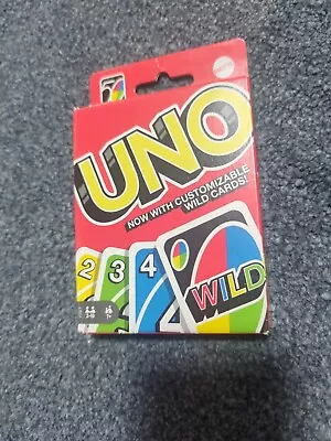 MATTEL Wild UNO 112 Card Game Family Children Friends Party Gift • £4.99