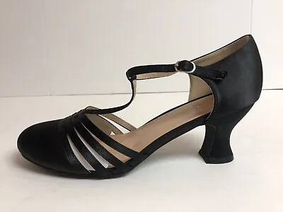 Ellie Women’s Satin Black Dress Pumps Size 10M. • $28.99