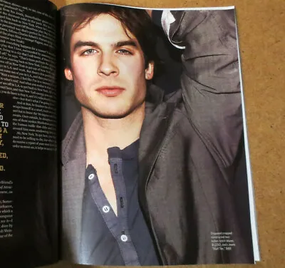 MEN'S FITNESS MAGAZINE Vampire Diaries Ian Somerhalder Abercrombie Jeremy Bloom • $60