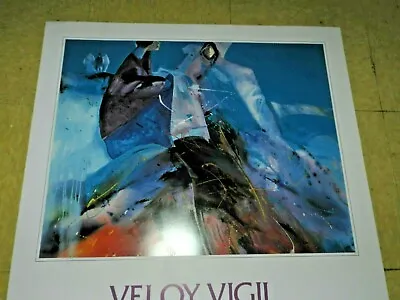 Native American Art Posterveloy Vigilsunbird Gallerycalif. Tending Fire  • $75