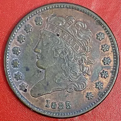 1835 Classic Head Half Cent • $110