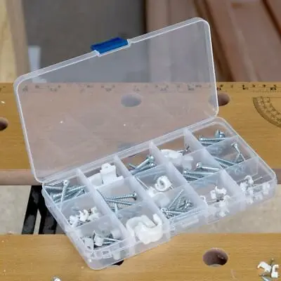 £2.61 • Buy 15 Compartment Plastic Storage Box Jewellery Earring Beads Case Container