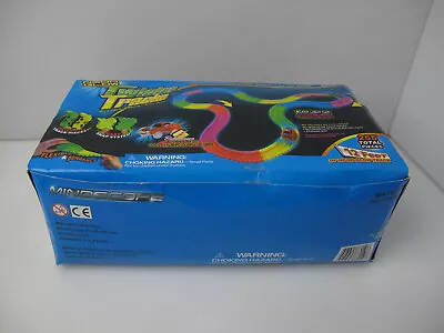 Race Car Track Twister Tracks Neon Glow New 2 Cars Included Flexible Bendable. • $15.99
