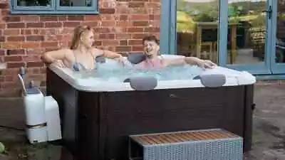 Hot Tub Spa~ 6 Person~ Jetted Portable Hard-Sided~ Wi-Fi~WITH THERMAL COVER • $1995