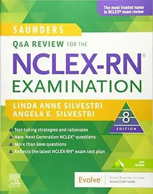 $9.54 • Buy Saunders Q & A Review For The NCLEX-RNÂ® Examination - Paperback - GOOD