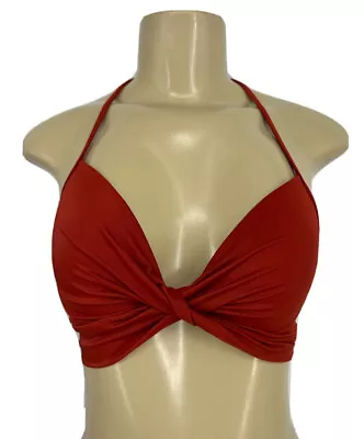 Shade & Shore Size 34B Women Padded Bikini Bra Wireless Halter Neck • £7.41