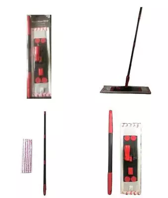 £13.99 • Buy Elliot Flat Microfibre Water Absorbent Mop- Refill Floor Cleaner Duster Handle 