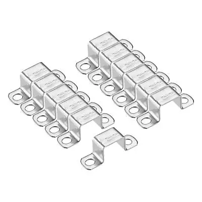 22 X 27mm 304 Stainless Steel U Shaped Connector Bracket 12pcs • $23.05