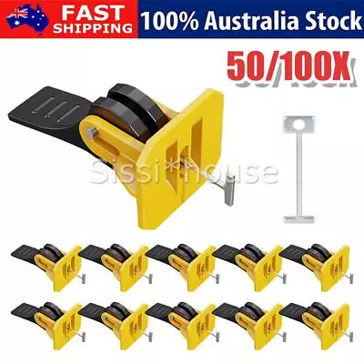 50/100pcs Tile Leveling System Tile Levelers Spacers Tool For Floors New • $14.85