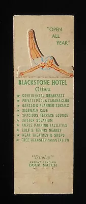 1940s DISPLAY MATCH HOT DIVING SWIMSUIT CHICK Blackstone Hotel Miami Beach FL MB • $9.73