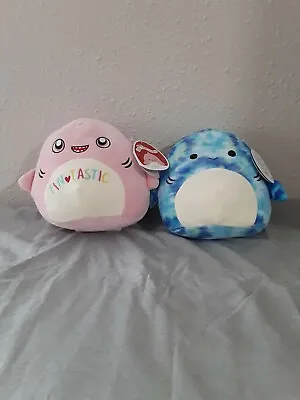 8  Shark Squishmallow Bundle Luther And Vday Selene • $25