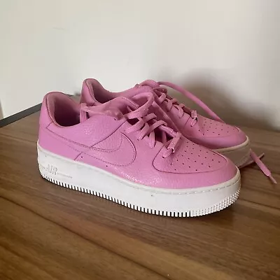 Women’s Nike Air Force 1 Pink US6 • $40