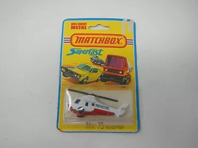 Vintage Matchbox Superfast Helicopter No. 75 • $14.99