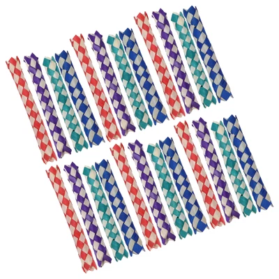 £5.90 • Buy 24pcs Finger Traps Birds Parrots Chew Toy Chinese Bamboo Traps DIY Toy For K Tdm
