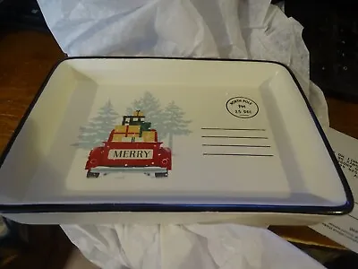 Hallmark 2023 VIP Exclusive Christmas Postcard Trinket Tray Red Truck New • $14.99