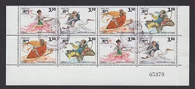 Macau 1993 Stamps Mi#717-720 Pair Used CV=20€ • $1.99