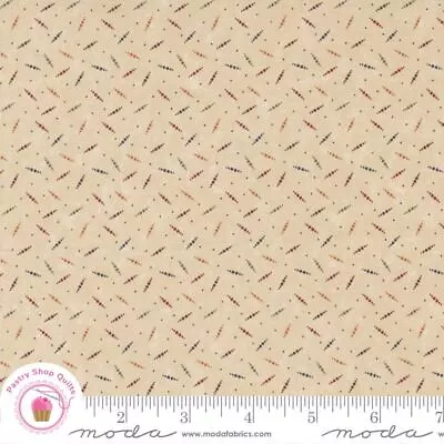 Moda CLOVER BLOSSOM FARM 9718 11 Cream Tan Beige KANSAS TROUBLES Quilt Fabric • $6.40