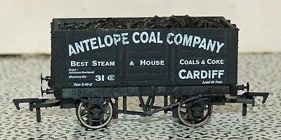 £13.50 • Buy Dapol B869 OO 7 Plank Wagon Antelope Coal 31 Black (1)