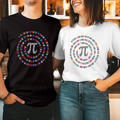 T-Shirt (149) Pi Day World Maths Day School Kids Boy Girls Math Lover Gift Shirt • £7.99