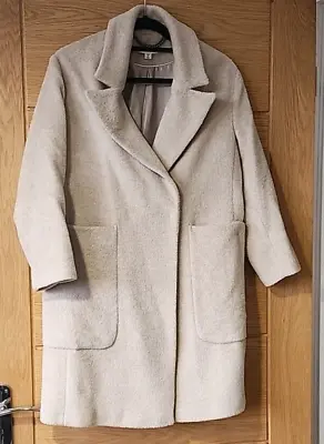 Whistles Lola Wool Mix Cocoon Coat Size XS RRP £249.00 • £40