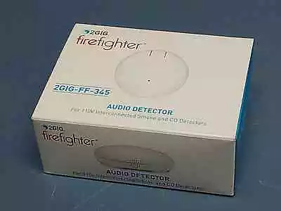 2GIG Alarms Fire-Fighter Smoke Detector Sensor-Transmitter 2GIG-FF-345 • $20