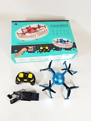£44 • Buy RC Drone Helicopter Plane LED MESSAGE Toy Gesture Control App Stunt Model Toy UK