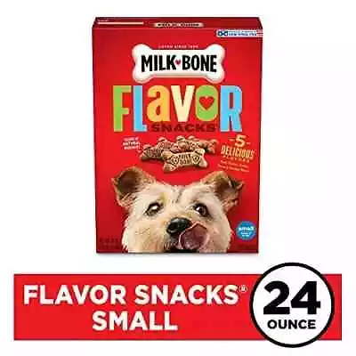 Milk-Bone Flavor Snacks Dog Treats Small Biscuits 24 Ounce • $5.88