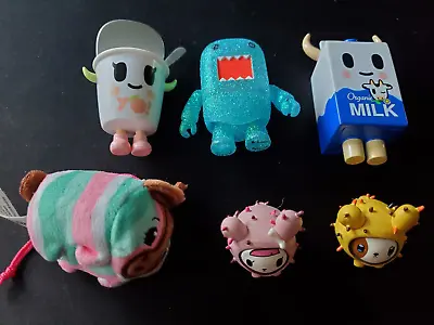 Tokidoki LOT 6 Moofia Series 2 Mystery Mini Herbie Organic Milk Blind Box Figure • $23.49