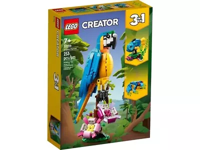 LEGO 31136 Exotic Parrot - Creator 3in1 Brand New SAME DAY EXPRESS POST • $43