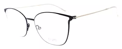 Marchon Airlock Pure P-5004 001 Women's Glasses Frames Titanium 51-17-140 Black • $62.91